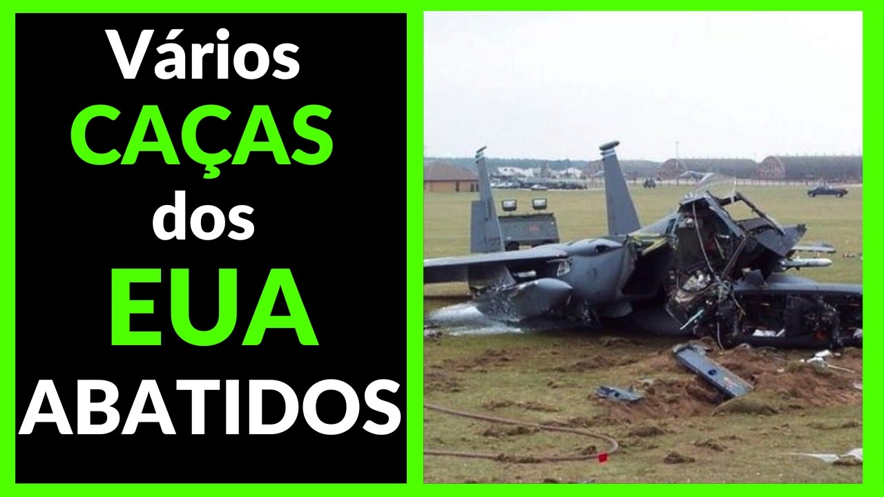 CAÇAS F-15 DOS EUA ABATIDOS NO KUWAIT + IRÃ USA MÍSSEIS HIPERSÔNICOS QUE DIFÍCEIS de  INTERCEPTAR