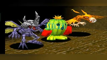 Digimon World 2 Alternative - IDS Ice Cave - Bos Mammothmon Blood Knight Officer