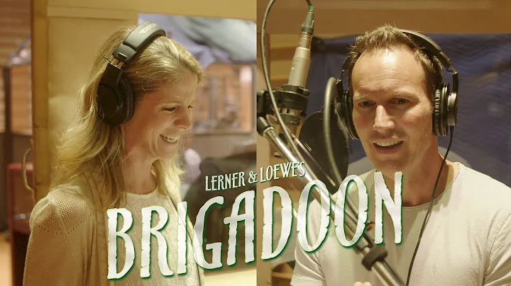 Kelli O'Hara and Patrick Wilson in the Recording S...