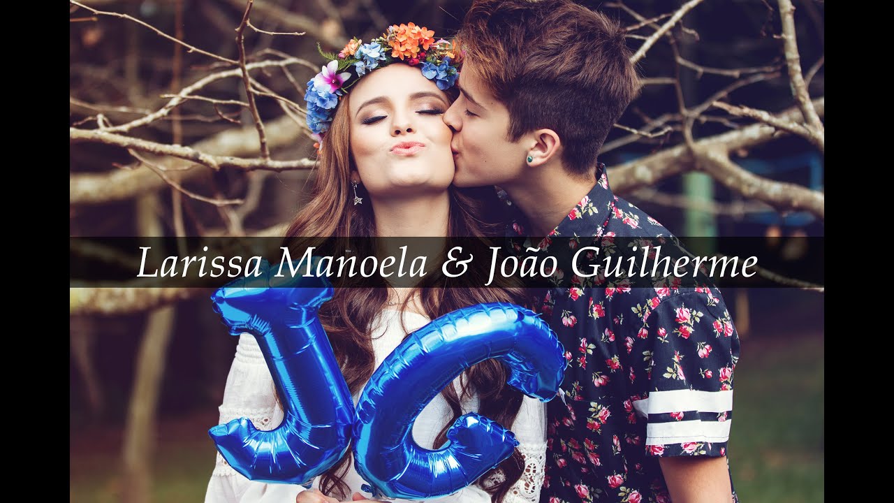 Larissa Manoela e João Guilherme (Jolari) - Nova versão do making of dia dos namorados (Fugir Agora)