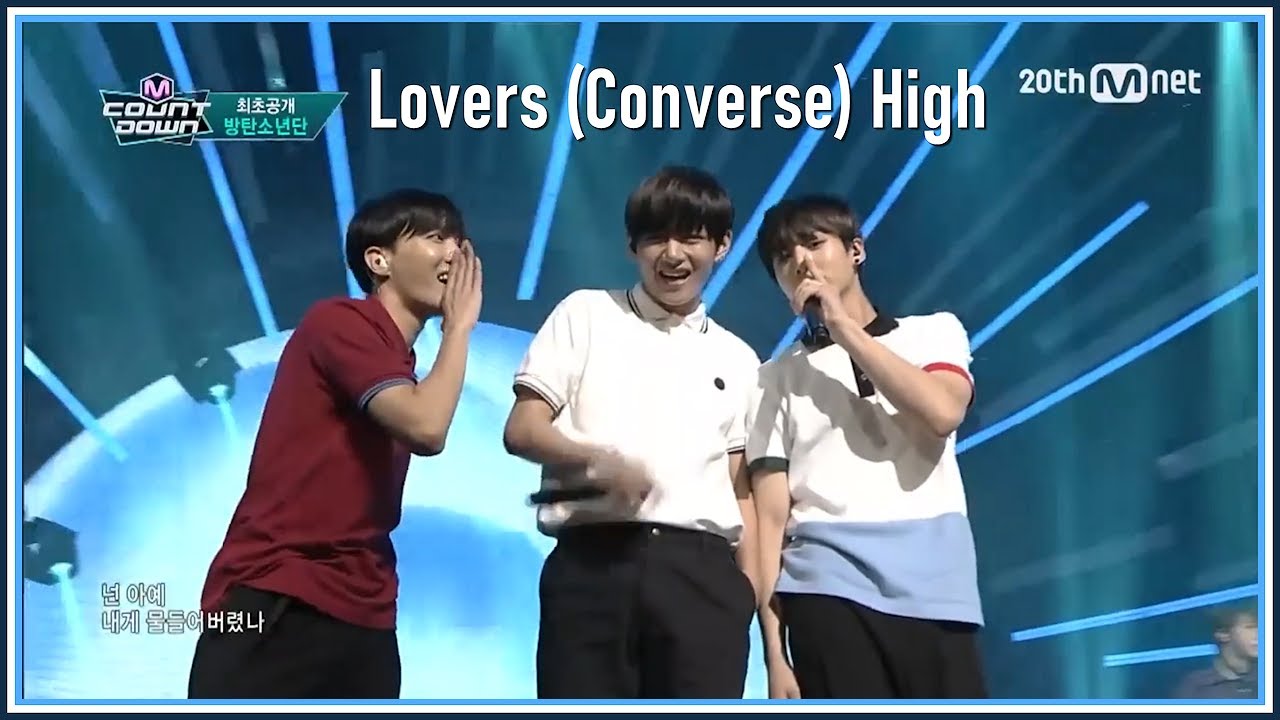 BTS - Lovers High (Converse High) live @ M Countdown 2015 [ENG SUB] -  thptnvk.edu.vn