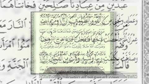 ضَرَبَ اللَّهُ مَثَلًا لِلَّذِينَ كَفَرُوا اِمْرَأَةَ نُوحٍ وَامْرَأَةَ لُوطٍ  سورة التحريم