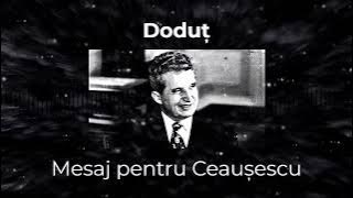 Doduț - Mesaj pentru Ceaușescu