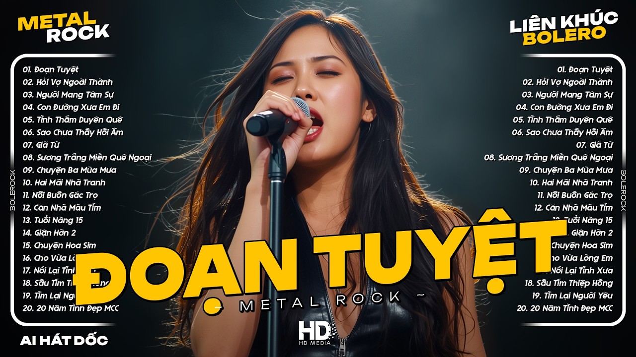 Liên Khúc Metal Rock Bolero - Đoạn Tuyệt ♫ Nhạc Bolero Rock Nghe Trên Xe Cực Cuốn 2026