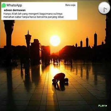 Status WA 30 detik ( Surgamu )