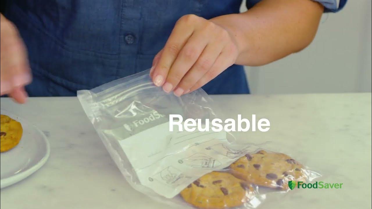 FoodSaver® Zipper Bags YouTube