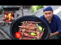 Шашлык в казане | Kebab in the cauldron | Qozonda shashlik tayyorlash