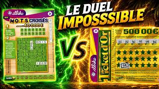 INCREDIBLE Duel: 6 Golden Tickets vs 10 Crossword scratch-offs ☘️🐼 Who wins? screenshot 4