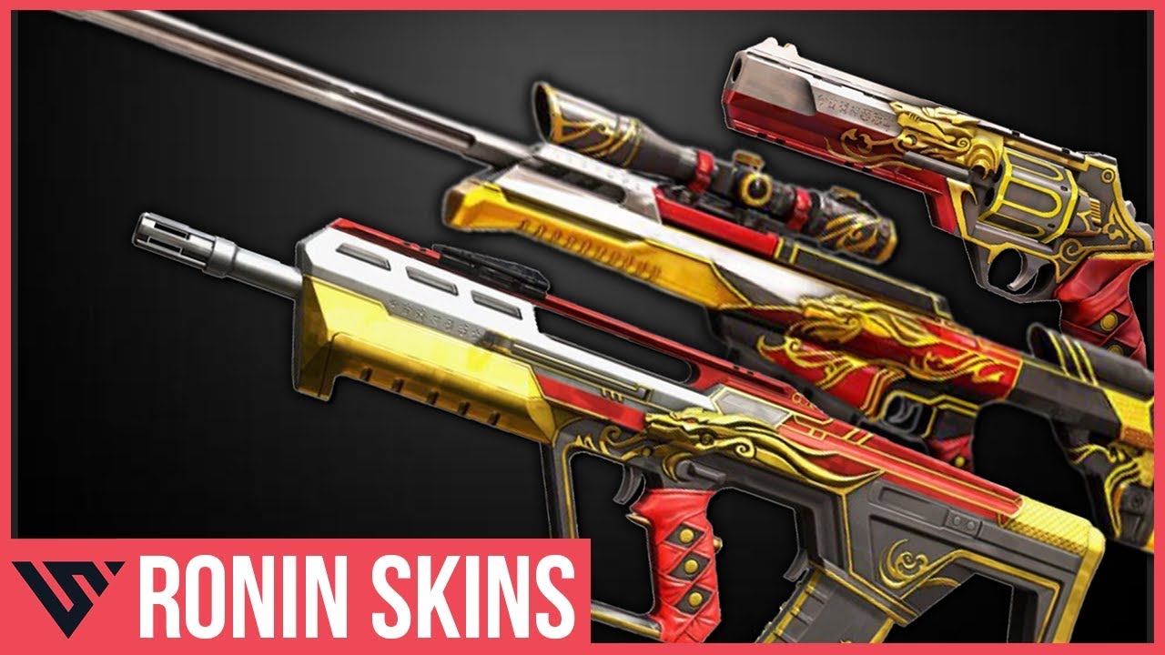 Valorant | ALL Ronin Weapon Skins Showcase & Gameplay - YouTube