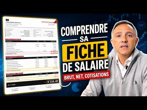 Comprendre sa FICHE DE SALAIRE Suisse en 5 minutes (AVS, LPP, AC, IJM)