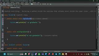 OOP: Method Overriding + Static vs Instance Methods Explained(Kurdish)
