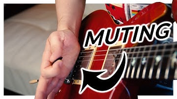 String muting technique for a better sound - Quick Tips