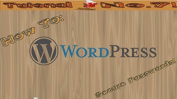 HOW TO: Secure Passwords in WordPress!