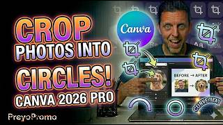How to Crop Photos into Circles in Canva Fast & Pro! screenshot 5