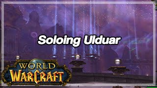 [World of Warcraft] Hunter soloing Ulduar 25 Man (End of WoD)