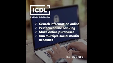 Explore ICDL IT Security module and learn about protecting your data!