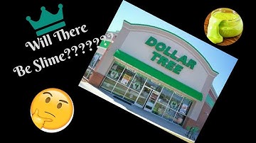 Dollar tree Slime Challenge