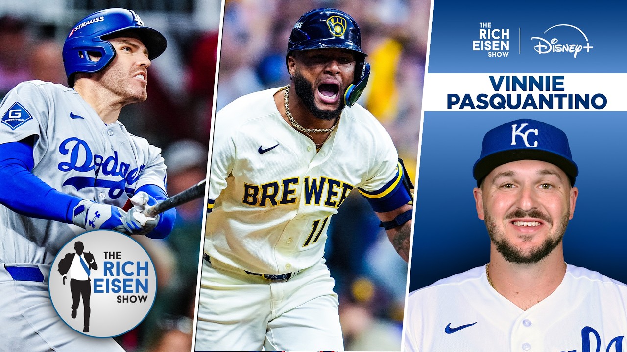 Royals 1B Vinnie Pasquantino: Why Brewers Have the Best Chance to Stop Dodgers | The Rich Eisen Show