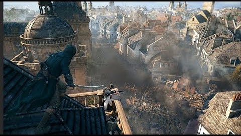 Beautiful AC unity parkour! #assassinscreed #assassinscreedunity #acunity #action #parkour #stealth