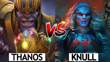 Thanos Vs Knull Fight Comparison | BNN Review