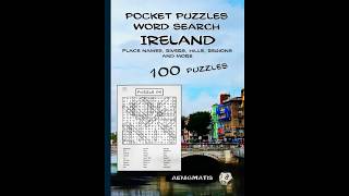 Book: Pocket Puzzles - Word Search Ireland: Place names, Rivers, Hills, Regions and more. screenshot 4