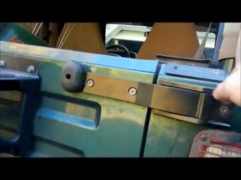 How to change Jeep Tailgate Hinges - YouTube