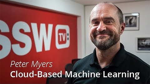 Cloud-Based Machine Learning for the Developer - Part 1 | Peter Myers