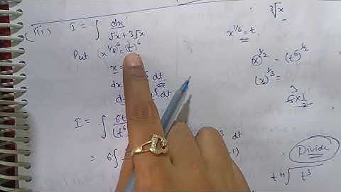 Ex : 9.2 of class 12 math Elements || Integration by substitution || Elements of mathematics