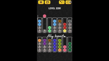 ball sort puzzle level 2291