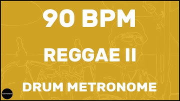 Reggae II | Drum Metronome Loop | 90 BPM