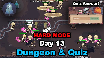 The Beacon Game Day 13 Dungeon & Quiz