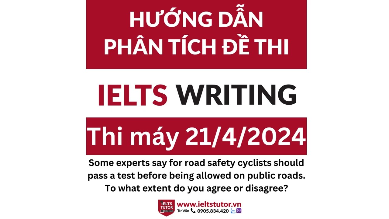 Phân tích "Some experts say for road safety cyclists should pass a test before being allowed on pu