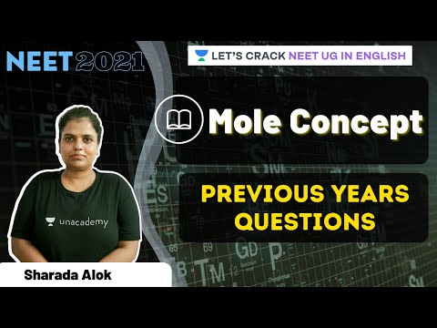 Previous Years Questions | Mole Concept | NEET UG | Sharada Alok