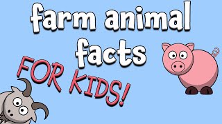 Farm Animal Facts for Kids Farm Animal Facts for Kids