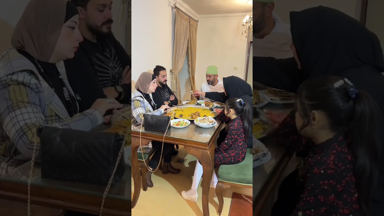 الام تمنع الاكل من حفيدتها أمام ابنها شجعونا