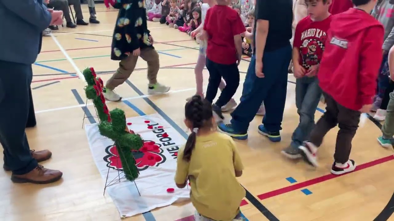 Riverview East School Remembrance Day Assembly