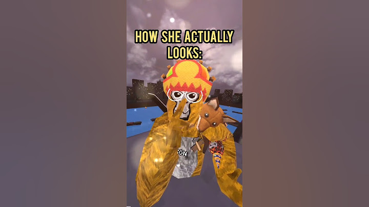 How she think she looks like VS How she actually looks Gorilla tag meme