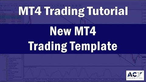 New MT4 Trading Template - How to Create, Save and Apply them