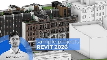 Revit 2026 for beginners part 2: Sample projects | revituni.com