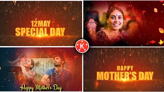 Mother's day special video editing in kine master Telugu