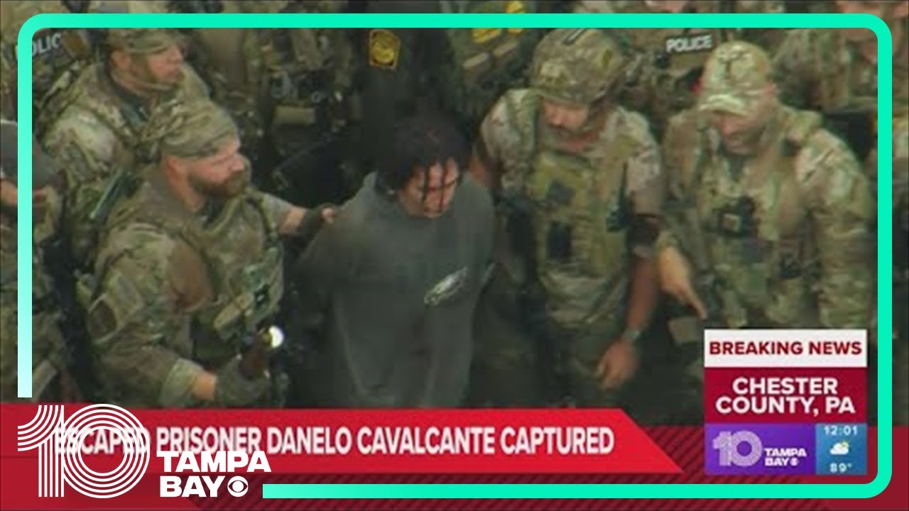 Escaped killer back in custody after 2 weeks on the run - YouTube