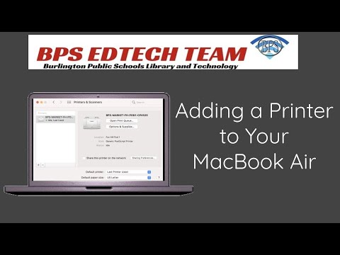 Adding a Printer to Your MacBook Air hqdefault