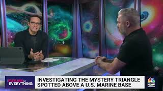 Investigating Mystery Triangle UFO Spotted over Marine Base.