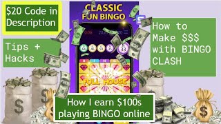 HOW I WIN REAL $ PLAYING BINGO ONLINE screenshot 3