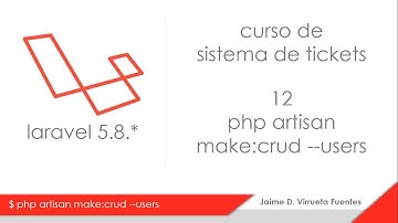 12 Bases para usuarios, Curso Sistema Tickets Laravel 5.8