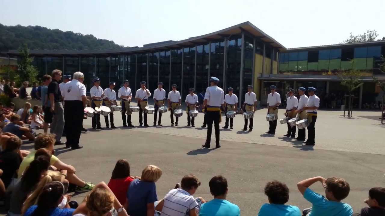 WG Trommler Biberach - 2013 Ständchen Wieland-Gymnasium HD