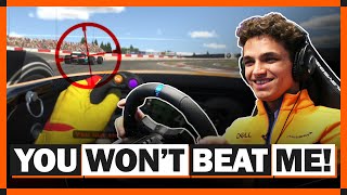 Don’t Try To Beat Lando Norris At Racing Games…