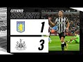 Aston villa 1 newcastle united 3  extended premier league highlights