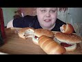 Мугбанг домашние Гамбургеры ням ням на куриных котлеточках Мугбанг домашние Гамбургеры ням ням на куриных котлеточках