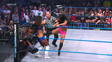 TNA Impact 03 13 14 Brittany vs Gail Kim